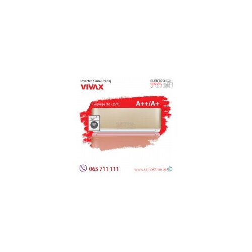  Inverter klima uredjaj Vivax ACP-12CH35AERI+ GOLD -25C Cijene