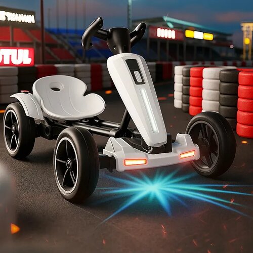 Smania SuperKart&amp;trade; dečiji električni sklopivi go-kart Slike