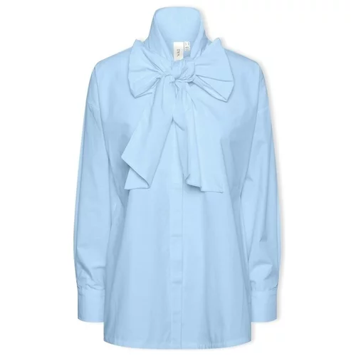 Y.a.s Topi & Bluze YAS Sigga Shirt L/S - Clear Sky Modra