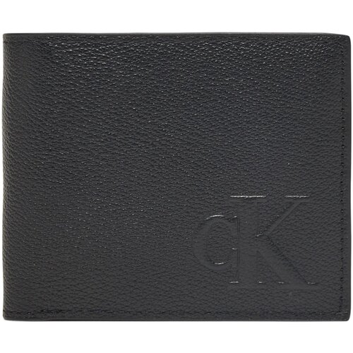 Calvin Klein Jeans Denarnice SCULPTED IMPRESSION BILLFOD CC LV04G1022G Črna Cene
