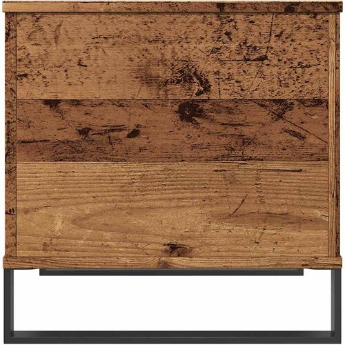  Stolić za kavu boja staro drvo 60x44,5x45 cm konstruirano drvo Slike