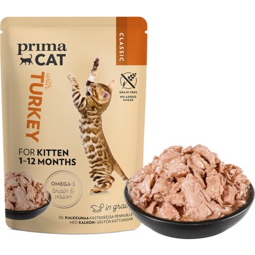 Prima sosić za mačiće, ćuretina, 85g Cene