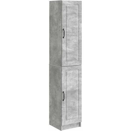  Set ormara 2 pcs Betonska siva Konstruirano drvo Cene
