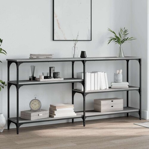  Konzolni stol boja hrasta sonome 160x29x75 cm konstruirano drvo Cijene