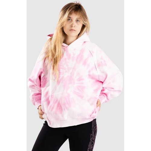 Ninth Hall Wichita Pulover s kapuco pink tie dye Cene