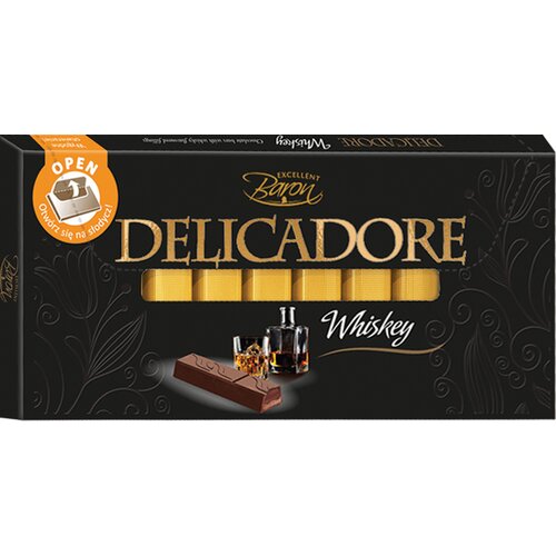 BARON DELICADORE Čokolada Whiskey u &amp;scaron;tanglicama, 200g Slike