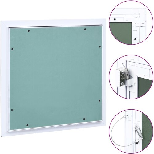  Pristupna ploča s aluminijskim okvirom i knaufom 400 x 400 mm Cene