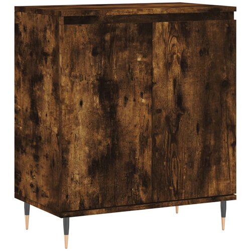  Komoda boja dimljenog hrasta 60 x 35 x 70 cm konstruirano drvo Slike