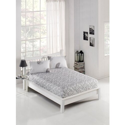 PALMA greywhite single sheet set Cene