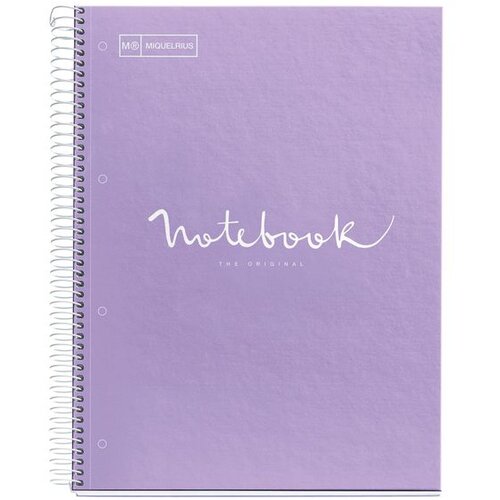 MiquelRius bilježnica a4 90g 80l spiralna kocke emotions lavanda 46055 Cijene