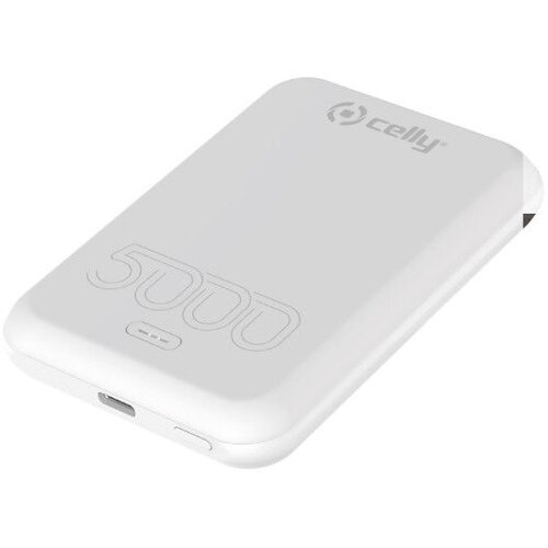 Celly POWER BANK Tekmočna MagCharge 5A Blanco, (21262251) Slike