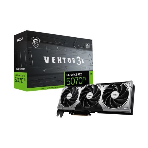 MSI nvidia GeForce RTX 5070 Ti 16G VENTUS 3X OC grafička karta Slike