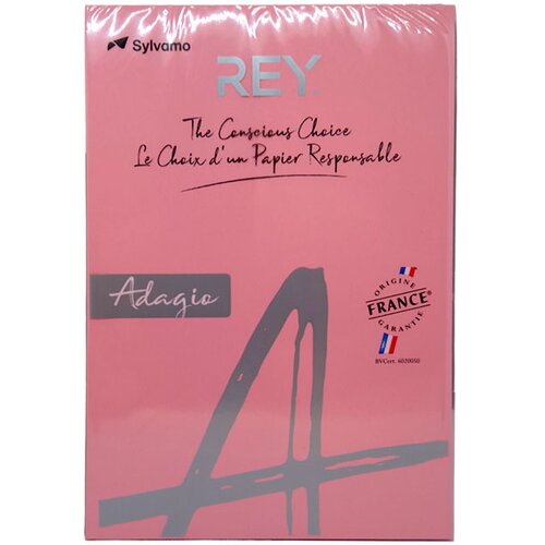Rey Adagio Papir A4 Paperline 80g 500l, Roze Cene