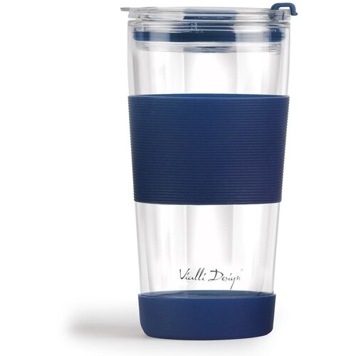 Vialli Design Plava termo šalica 600 ml Fuori – Cijene