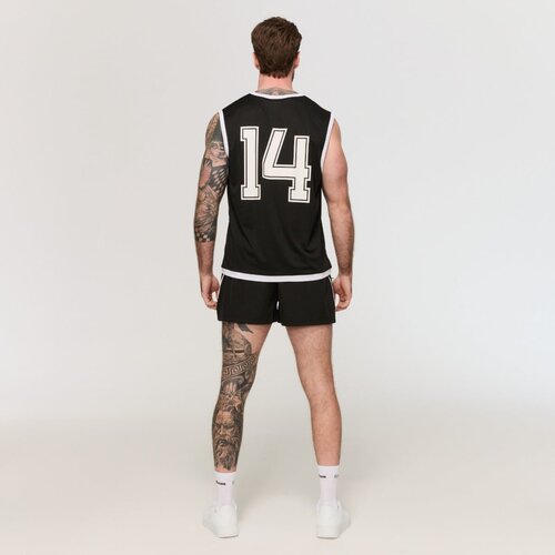 GymBeam Men&amp;lsquo;s Varsity Tank Top Black XXL Slike