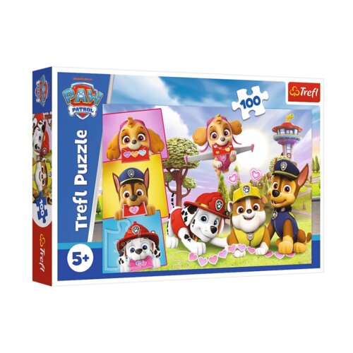 Slagalica 100 &ndash; Neustra&scaron;ive djevojčice &ndash; Paw Patrol &ndash; Trefl 16520 Cijene