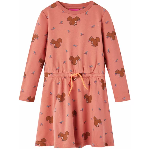  Dječja haljina starinska ružičasta boja 116