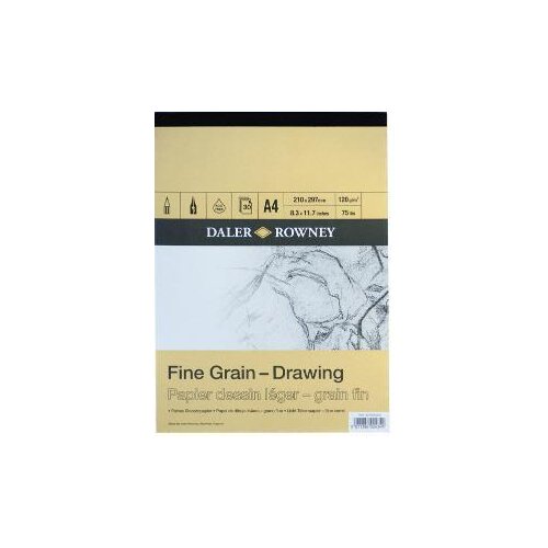 Daler Rowny Skicirka Fine Grain A4 120g 30 listna, (22005483) Slike