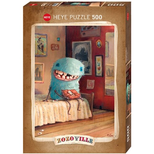 Heye puzzle Zozoville Mlečni zub 500 delova 29701 Slike