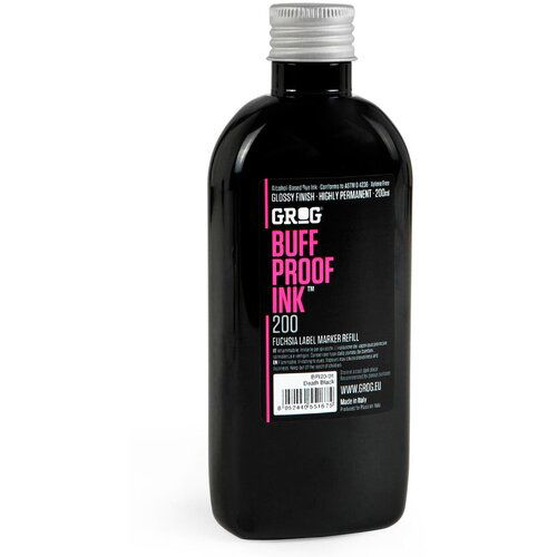 Grog Buff Proof Ink Refill Death Black Cene