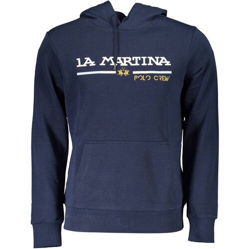 La Martina BLUE MEN&amp;amp;#39;S SWEATSHIRT WITHOUT ZIP Slike