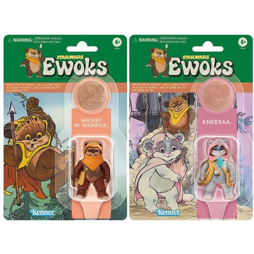 Hasbro KOMPLET 2 FIGUR STAR WARS WICKET W WARRICK IN KNEESAA VINTAGE KOLEKCIJA, (21255908) Cene