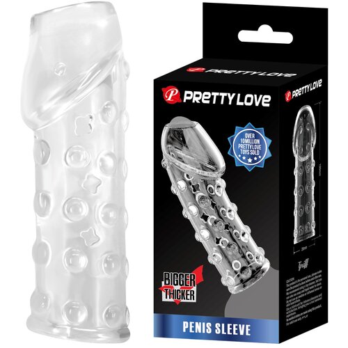 Pretty Love Griff Penis Sleeve Transparent Cene