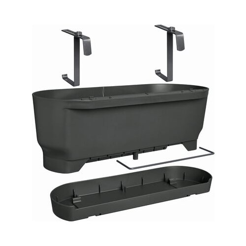 ELHO greenville easy balcony 52 cm - living črna Cene