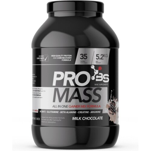 Basic Supplements Pro Mass Gejner, Ukus Čokolada, 5.2kg Cene