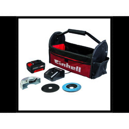 Einhell akumulatorska kutna brusilica (18 v, 1 baterija, 4 ah, promjer rezne ploče: 115 mm) + bauhaus jamstvo 5 godina na uređaje na električni ili motorni pogon Slike