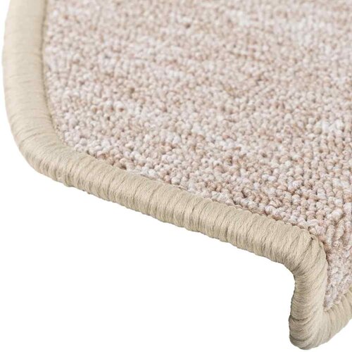  Prostirke za stepenice 30 kom 65x24x4 cm taupe poluokrugle velike Slike