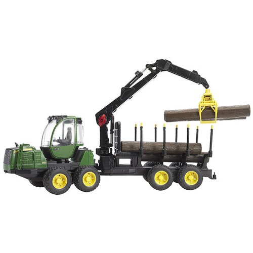  Traktor sa prikolicom i drvima Jonh Deere Bruder - 021337 Slike