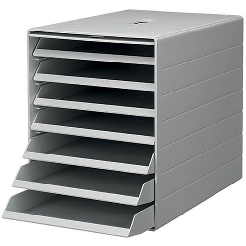 Durable Predalnik Idealbox Plus, siva Cene