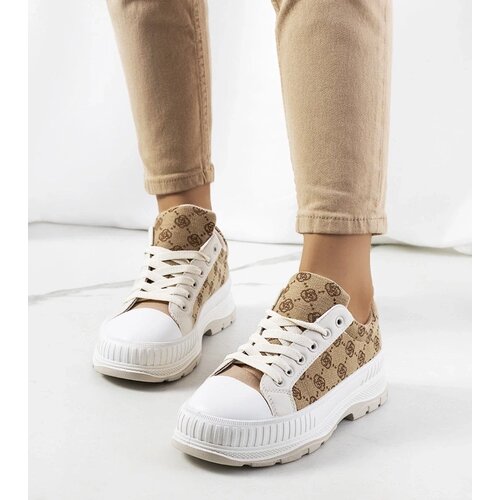 D/CEO Beige Selma women's sneakers Cene