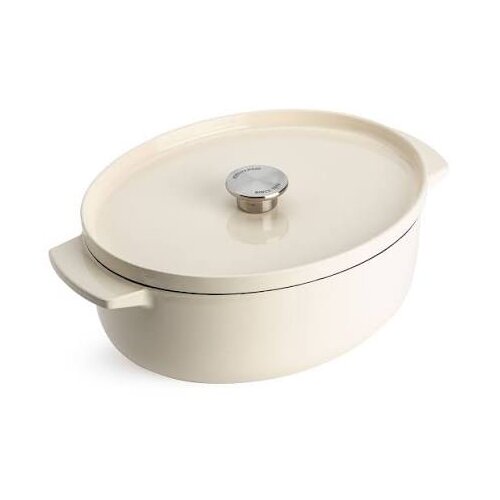 Kitchenaid Br&auml;ter mit Deckel Gusseisen 26cm, creme Cijene