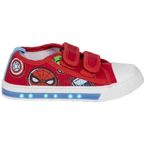 Avengers SNEAKERS PVC SOLE WITH LIGHTS COTTON