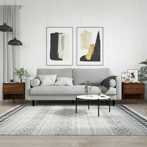 vidaXL Stolići za kavu 2 kom boja hrasta 50x46x50 cm konstruirano drvo Cijene