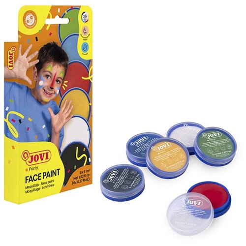 Jovi set boja za lice u šoljama 6 x 8 ml Cene