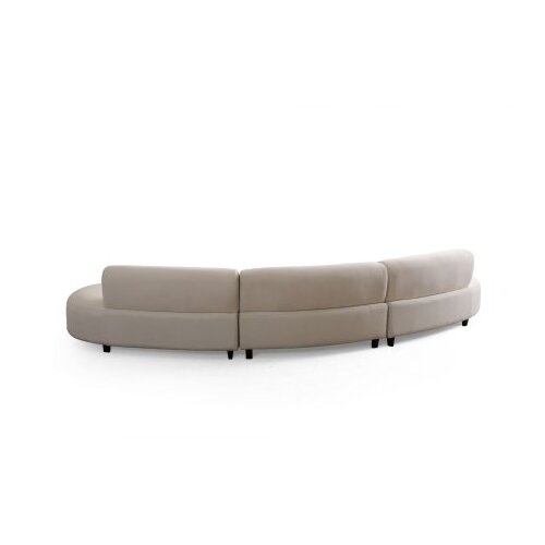 Atelier Del Sofa Kutna sofa Pars Krem, 100x70x390 cm, Bež Slike