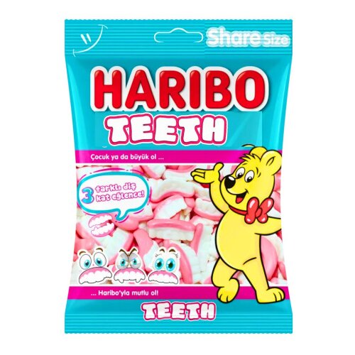 Haribo Bombone gumene Teeth 80g Slike