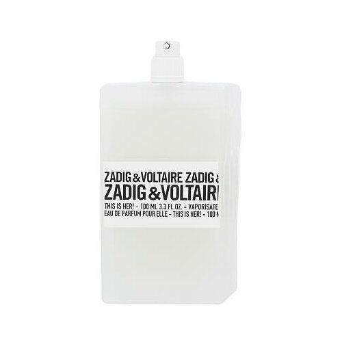 Zadig&amp;amp;voltaire This is Her! parfemska voda 100 ml Tester za žene Slike
