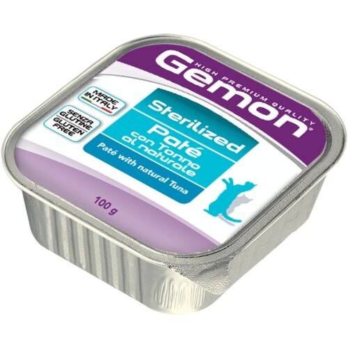 Gemon cat pašteta za sterilisane mačke tuna 100g Cene