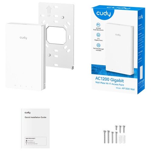 Cudy AP1300 wall Slike