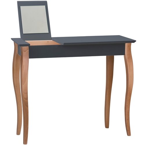 Ragaba grafitno sivi toaletni stolić sa zrcalom Dressing Table, dužine 105 cm Slike