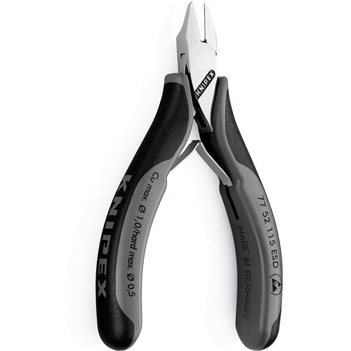 Knipex dijagonalne sečice za elektroniku sa oprugom 115mm (77 52 115 esd) Slike