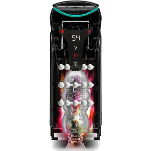 Pipedream Elite Moto-Bator Pro - perličasti grijaći masturbator (crni) Cijene