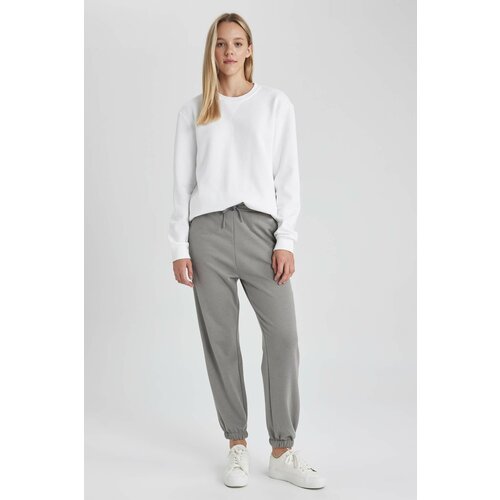 Defacto Jogger Standard Fit Elastic Band Thick Sweatshirt Fabric Pants Slike