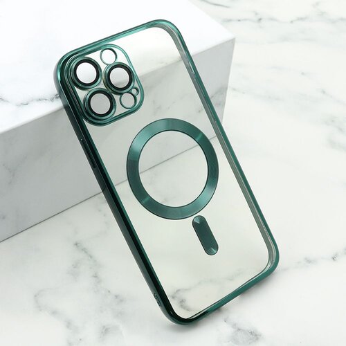 Maska camera protect magsafe za iphone 13 pro max/ zelena Slike
