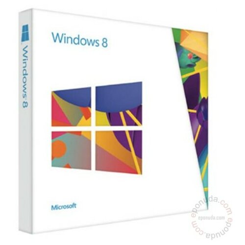 Microsoft Windows 8 64-Bit EngInt DVD (44R-00047) GGK operativni sistem Slike