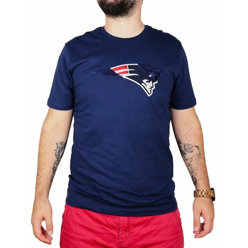 Fanatics Men's T-Shirt Oversized Split Print NFL New England Patriots, S Cene